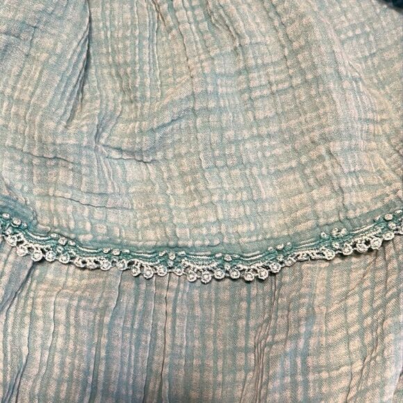 Daily Practice Anthropologie Kona Strapless Dress light blue size XS - Picture 9 of 9